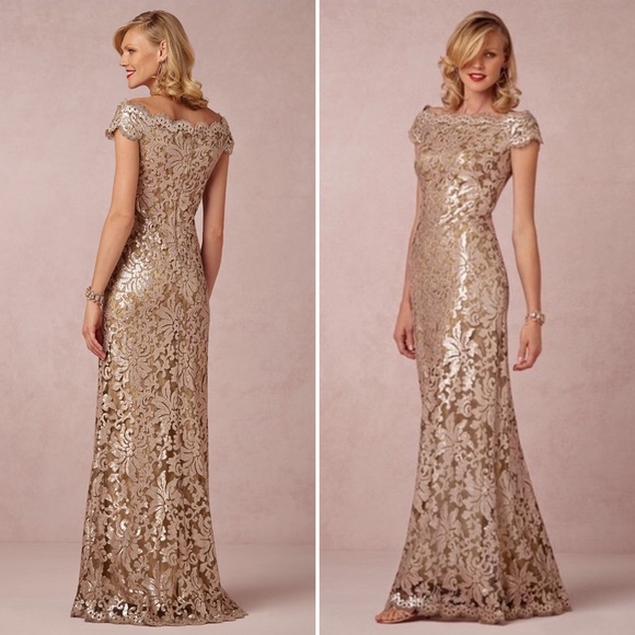 NWT Tadashi Shoji Odette Sequin Dress - Picture 6 of 12